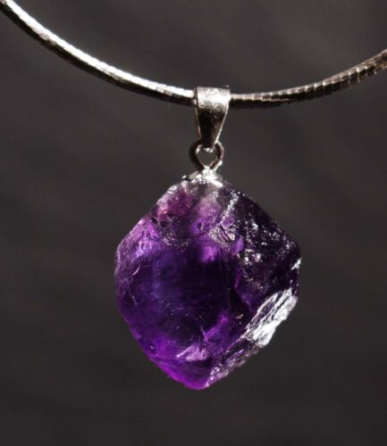 Colgante de piedras preciosas punta de cristal natural A-F plata 925 ojal único tesoro de piedra - Imagen 19 de 265