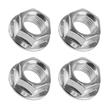 Wheel Flanged Serrated Wheel Nuts for Polaris 7542459 7547211 3/8"-24  4PCS