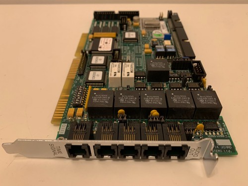 Vintage NICE SYSTEMS LAF24 AUDIO CARD 5-PORT 150A0025-04 - Afbeelding 14 van 14