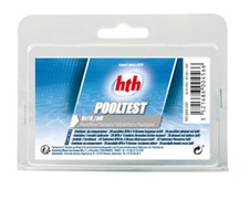 HTH POOLTESTER O2/Br/pH - Pastilles | Trousse Analyse Oxygène Actif / Brome / pH