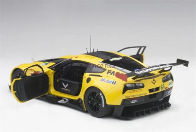 自動車 AutoArt Chevrolet CORVETTE LEMANS 1/18 Unboxing - 1:18 Scale AUTOart Corvette C7.R Le Mans GTLM