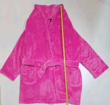VICTORIA'S SECRET Short Cozy Robe Fucshia Frenzy Size M/L Comfy Soft