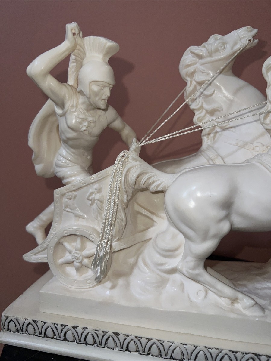 アンテルマ・サンティーニ 　戦馬車　イタリア製　CLASSIC FIGURE Yahoo!オークション - 「santini (サンティーニ)」彫刻、オブジェ 置物
