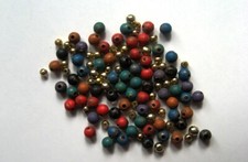 CRAFT-JEWELLERY-BEADS 110 x 3-6mm Assorted Small Spacer Beads