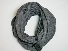 Lululemon Vinyasa Scarf NWT Rulu Mini Check Pique Black Pique