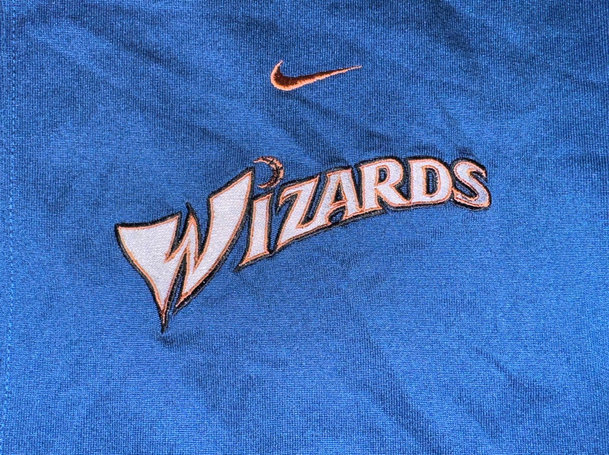 Rare Vintage Nike NBA Washington Wizards Shooting Warm Up Jersey