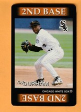 Ray Durham Chicago White Sox 1996 Team Out Game Card