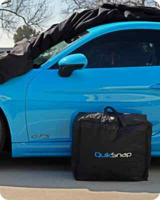 QuikSnap Custom Car Covers-waterptoof,cushioned inner lining,triple-layer design