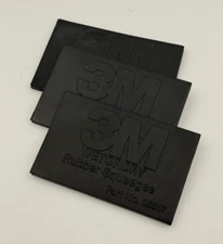 3-PACK NEW 3M Rubber Squeegee Wetordry™ 4.25" x 2.75"  [05517] (3 pcs)