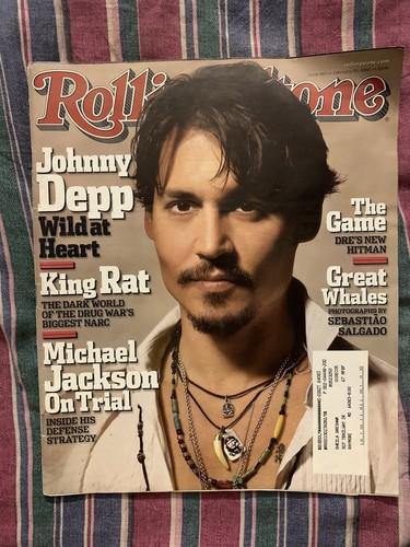 Three Rolling Stone Magazines, Green Day, Bob Marley, Johnny Depp 2005 - Picture 6 of 7