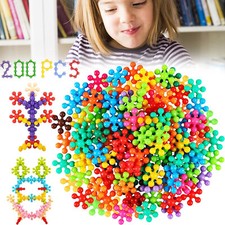 200stk Bausteine Kinder Blöcke Building Bric...