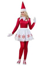 Womens Elf on the Shelf Costume