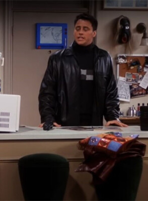 #ad Matt LeBlanc Friends Season 7 Joey Leather Jacket 100% Lambskin Leather $149.99