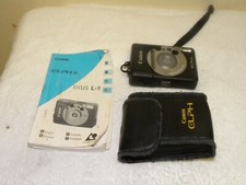 Canon Elph Jr APS Film Camera 26mm f2.8 Lens With Case and Instructions UNTESTED
