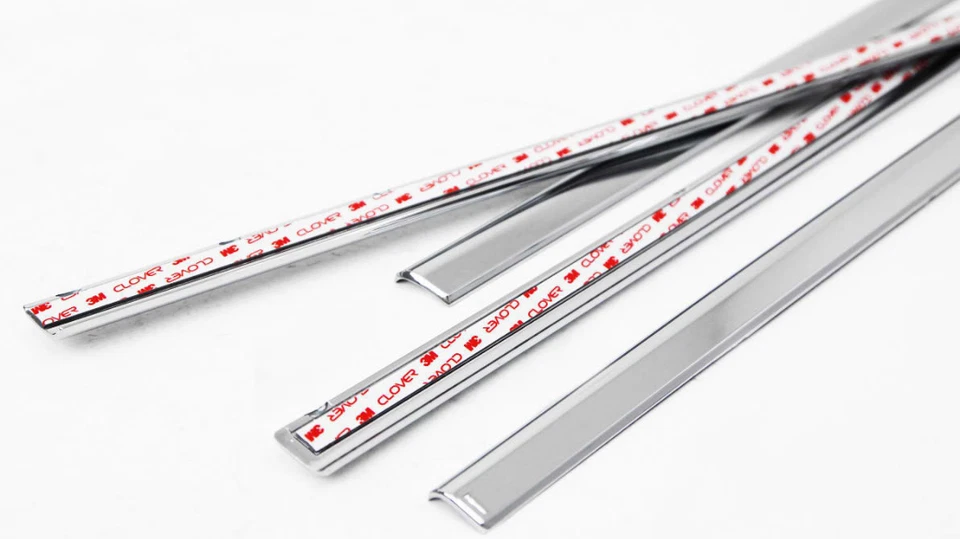 Moldura de ventana cromo plata adorno A858 4P para Kia Sportage R 2011~2016 Foto 4 de 4