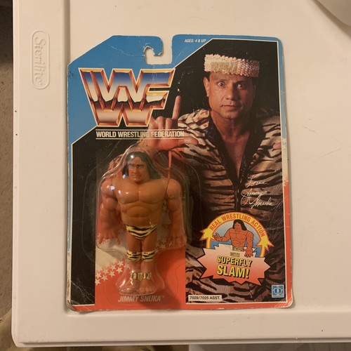 SUPERFLY JIMMY SNUKA Wwf Hasbro Nib...