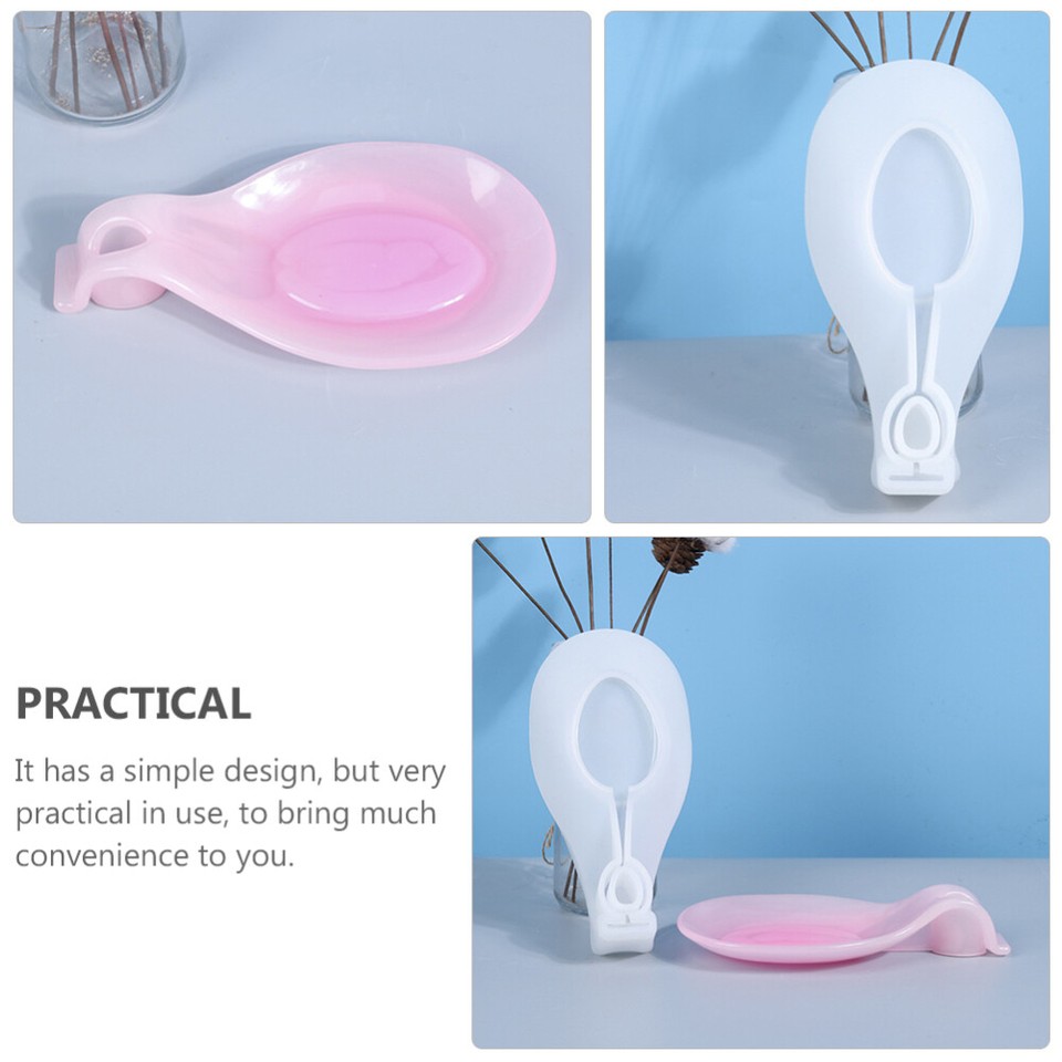 3 Pack Utensil Holder Epoxy Mould Spoon Rest Mold Reusable DIY eBay