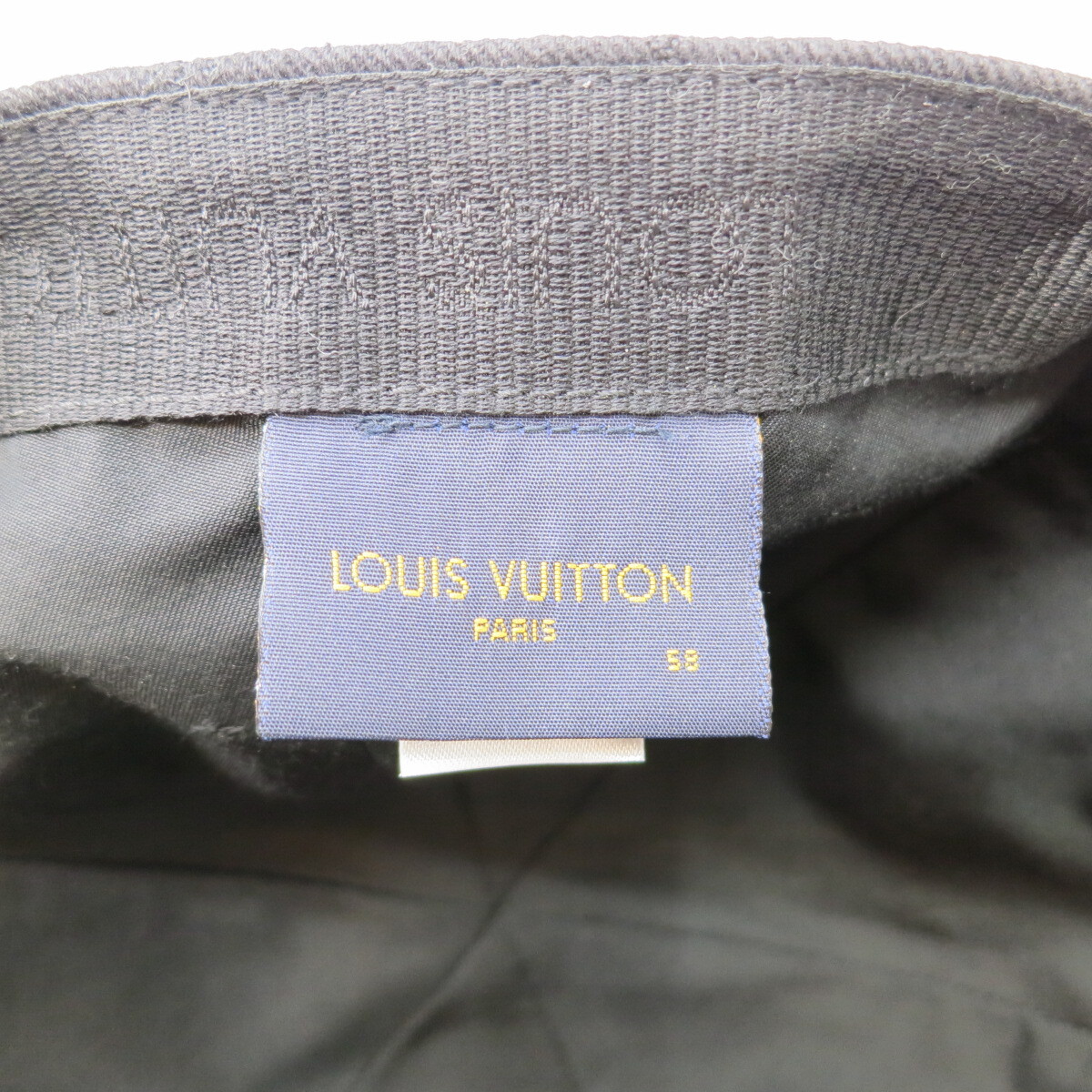 Authentic LOUIS VUITTON Newsboy Essential Cap Size:58 Hat 