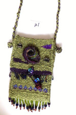 Needlepoint Tapestry Evening Bag Handmade Small Purse K1