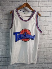 Rare Vintage 90s Bugs Bunny Tune Squad Basketball Jersey Space Jam 1996 XL 1