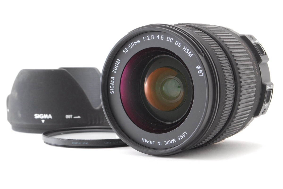 ★極上品★SIGMA 18-50mm 2.8-4.5 DC OS HSM ニコン 🎦【 Near MINT 】Sigma 18-50mm f/2.8-4.5 DC OS HSM Lens for