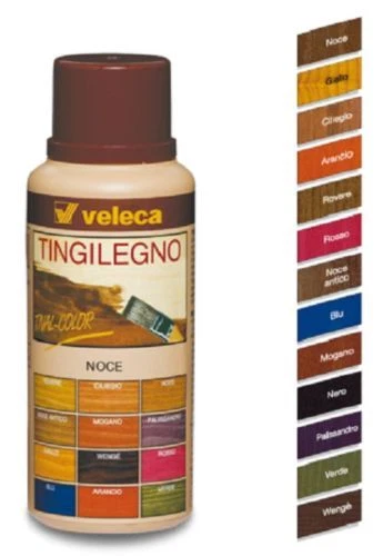 TIÑA COLORANTE PARA MADERA CONCENTRADA 250 GR. VELECA