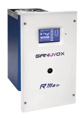 Sanuvox R Max Wall-Mounted UV Light Air Purifier Sterilizer Digital Display