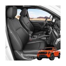 Full Coverage Seat Covers Fit for Toyota Tacoma 2024 2025 2026 Double Cab/C...