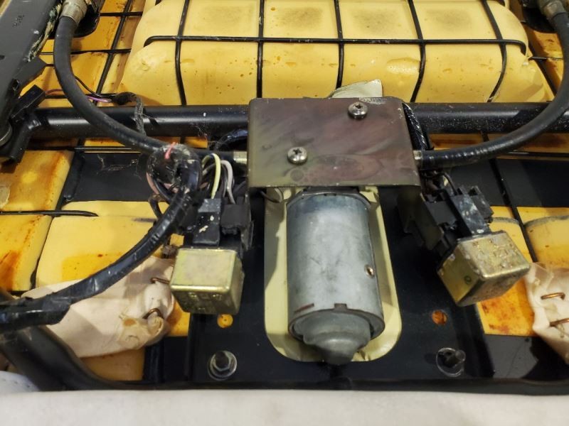 1994 Rolls Royce Silver Spur OEM Complete Rear Back Seat 