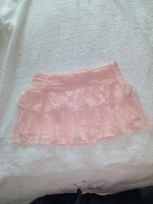 Girls Ra Ra Lace Effect Skirt Only Worn Once Excellent Condition Size S