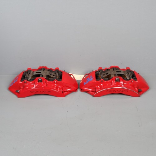 Aston Martin DB11 Volante 2019-2023 Front Brembo brake calipers with pads Set Red Photo - $1,052