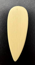 Vintage Ivory White Guitar / Mandolin Pick #36 w/ Natural TONE! THICK & HEAVY lg