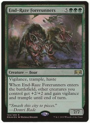 End-Raze Forerunners Foil Ravnica Allegiance #124