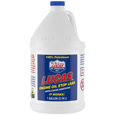 1 Gallon Engine Oil Stop Leak by Lucas - No Harmful Solvents, Safe for All