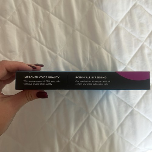 MagicJack HOME VoIP Telephone Adapter 12 Months of Service - Black Sealed NEW - Afbeelding 2 van 4