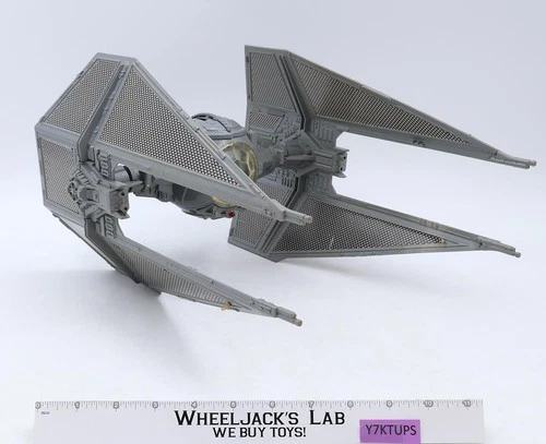 Imperial Tie Interceptor 100% Complete Star Wars ROTJ 1983 Kenner Vehicle
