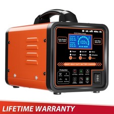 Heavy Duty Car Battery Charger 12V/24V Smart Automatic Intelligent Pulse Repair/