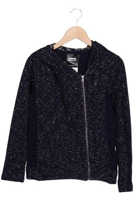 Lucky Brand Strickjacke Damen Cardigan Jacke Gr. M Baumwolle Marineblau #zng1c9d
