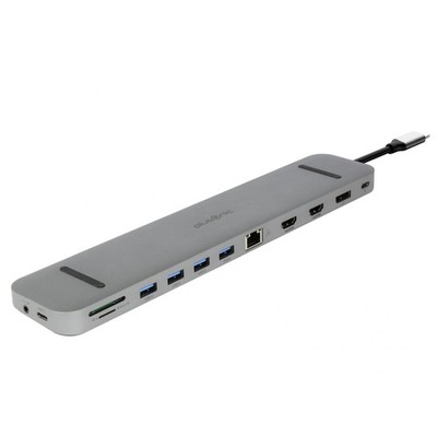 ALLNET USB-C Docking Base Dual HDMI+DP Audio/Multimedia Digital/Daten