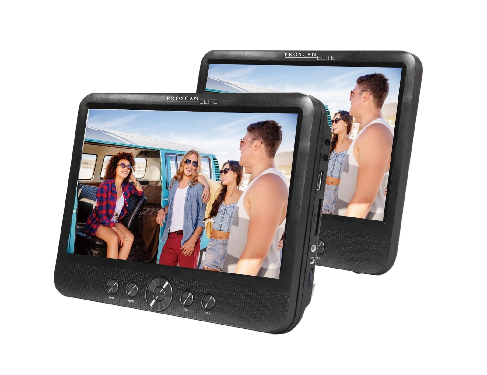 For Car 2 Screens With Headrest Mount, ...