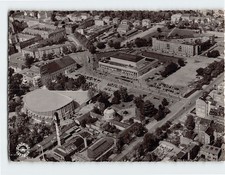 Postcard Aerial view of Karlsruhe Germany