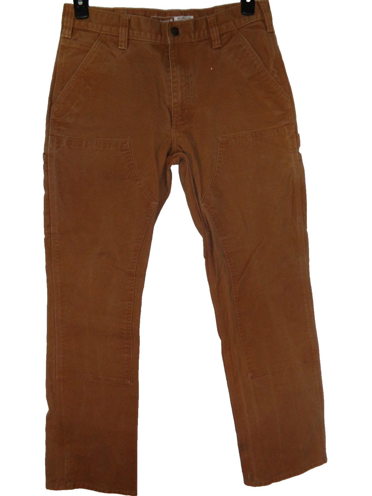 Carhartt Double Knee Pants Mens 32x32 Brown Relaxed Fit BN3334-M Workwear