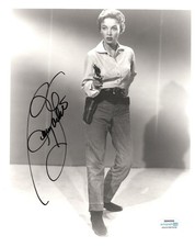 Beverly Garland Signed Autographed 8x10 b/w Gun Photo ACOA
