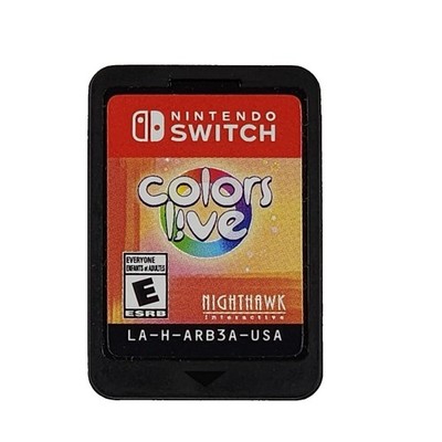 Colors Live (Nintendo Switch, 2021)   Cartridge Only, Tested & Working