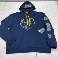Memphis Grizzlies Sweatshirt Mens XL Blue NBA Basketball Stadium Essentials