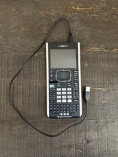Texas Instruments Ti-Nspire CX Tested Graphing Calculator With Charging Cable