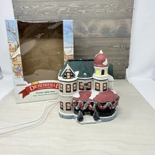 Noma Dickensville Collectibles Porcelain Lighted Christmas Village House 1997