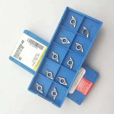 10 St��ck Klinge Eins?tze DCGT070204 AK H01 DCGT21.51-AK H01 Hartmetall