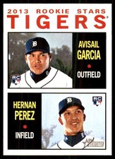 2013 Topps Heritage Avisail Garcia RC/Hernan Perez RC RC #312