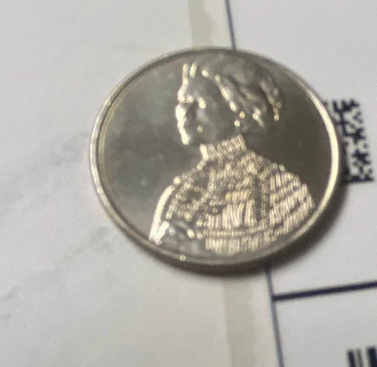 2023 D Jovita Idar Quarter Error Coin Mint 'In Cod We Trust' Rare Coin - Image 3 of 3